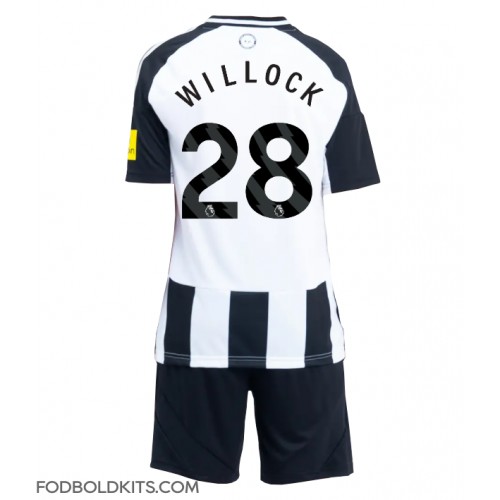 Newcastle United Joe Willock #28 Hjemmebanesæt Børn 2024-25 Kortærmet (+ Korte bukser)